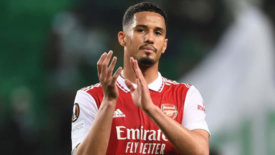 Arsenal tie down another star: William Saliba signs four-year contract with Gunners