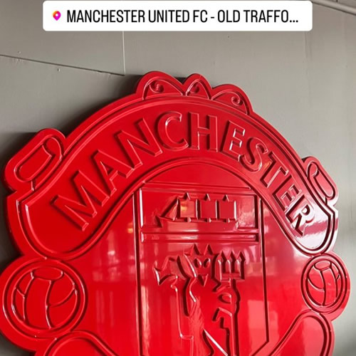 Agent drops huge hint Man Utd are set for surprise striker transfer as he posts pic from Old Trafford