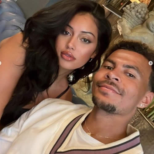 Dele Alli's WAG Cindy Kimberly shows support for brave boyfriend's emotional interview