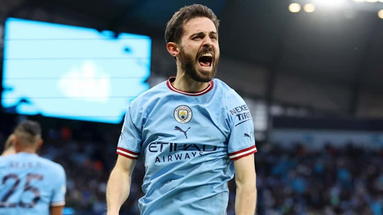 Bernardo Silva staying put? Manchester City reject PSG offer for Portugal star as treble winners determined to keep him
