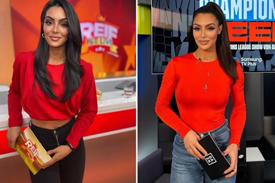 Meet stunning presenter Valentina Maceri who stars on Sky Sports, wows in bikinis and called Kane to Bayern months ago