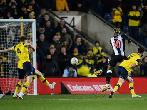 Allan Saint-Maximin goal sparked Newcastle fan's 'penis helicopter' windmill celebration