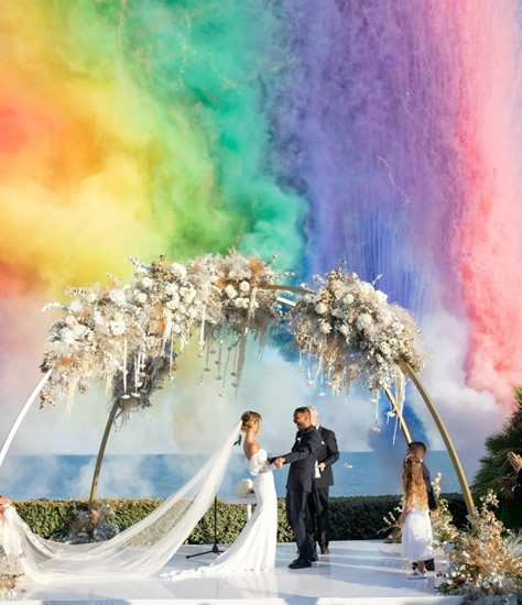 WEDDING BLISS Ashley Cole’s new wife Sharon Canu shares first snap of couple’s idyllic Italian wedding with star-studded guest list