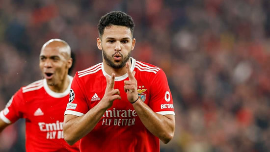 PSG turn to €80m Benfica hitman Goncalo Ramos as their pursuit of Tottenham's Harry Kane fizzles out