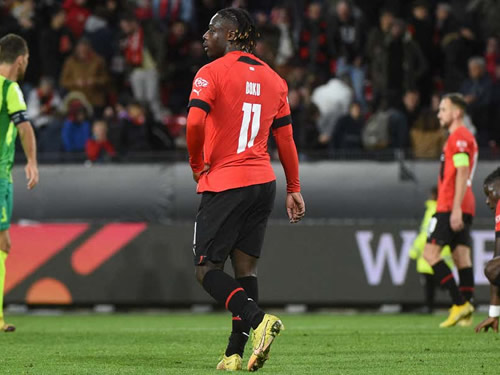 Man City identify Riyad Mahrez replacement? Premier League holders hoping to finalise Jeremy Doku signing from Rennes