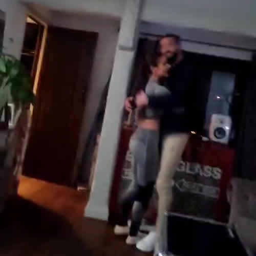 Married footie star Andy Carroll filmed stroking and ‘dirty dancing’ with DJ at house party