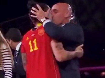 KISS TRACK Rubiales’ invasive kiss showed no respect to Spain’s World Cup heroes – if he doesn’t resign, Fifa should act
