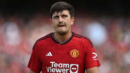 Going nowhere? Man Utd refuse to sanction loan move for Harry Maguire and will only consider straight sale