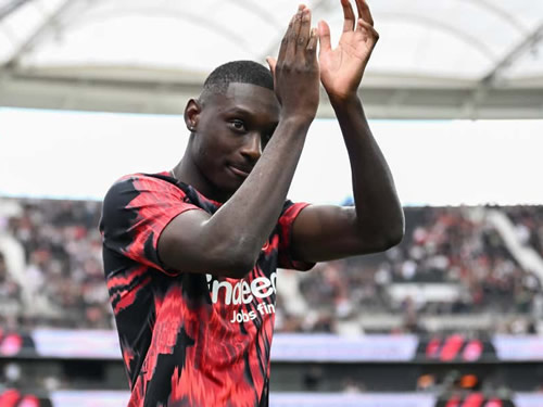 PSG get there in the end! Randal Kolo Muani completes €90m move to Ligue 1 champions after previous reports claimed deal was dead