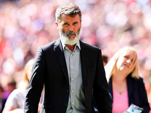 Declan Rice can't help ribbing Roy Keane on live TV after goal crushes Man Utd