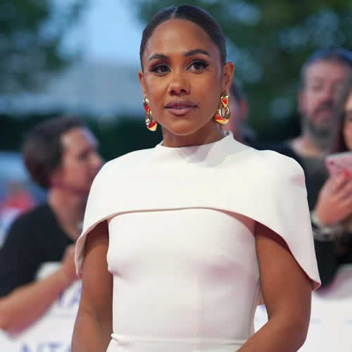 GREAT SCOTT! Alex Scott wows fans as BBC football presenter joins no bra club in bold outfit on NTAs red carpet