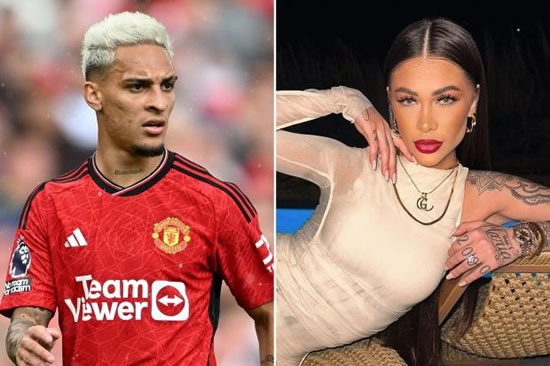 Man Utd star Antony's ex Gabriela Cavallin fears she's being targeted by HACKERS after speaking out over 'abuse' claims