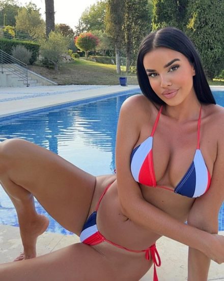 KNOLL'S HOLS World Cup’s ‘hottest fan’ Ivana Knoll soaks up the sun in barely-there bikini on holiday in Marbella