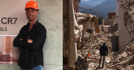 Cristiano Ronaldo offers hotel to Moroccan quake victims as Gary Lineker leads praise