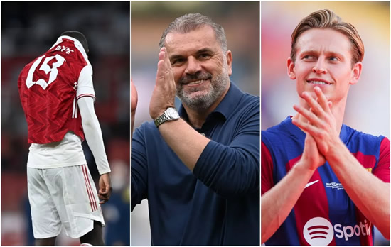 Transfer news & rumours LIVE: Pepe Arsenal exit, Tottenham days away from new signing & more