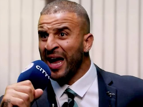 Kyle Walker 'goes full Wolf of Wall Street' in hysterical Man City contract announcement