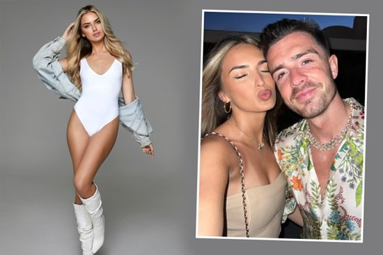 Jack Grealish's girlfriend Sasha Attwood stuns in white bodysuit and knee-high boots for huge modelling deal