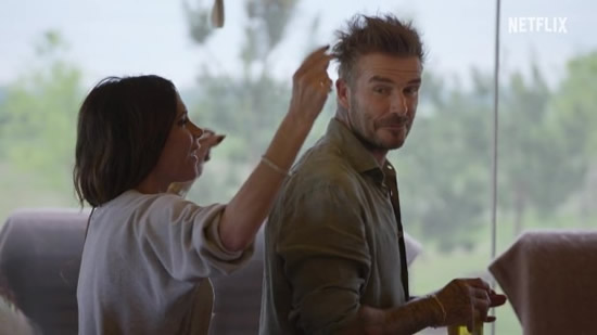 BOP STAR David Beckham does a jig with wife Victoria in Netflix trailer for new documentary about his life and career