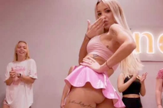 Arsenal star's 'Twerk Queen' WAG shakes booty violently as fans call her 'candy'