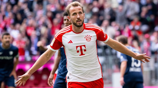 Harry Kane hits hat trick as Bayern Munich thrash Bochum 7-0