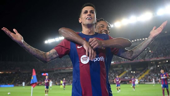 Joao Cancelo is staying at Barcelona! La Liga giants verbally agree cut-price deal to sign defender from Man City permanently