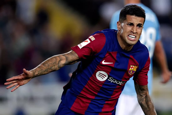 Man City agree Joao Cancelo fee with Barcelona – but get less than half asking price