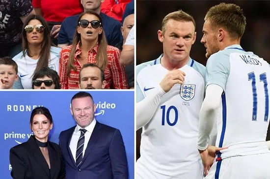 Wayne Rooney has blanked Jamie Vardy since their wives' toxic 'Wagatha Christie' spat