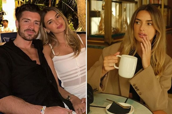 Jack Grealish's girlfriend Sasha Attwood dazzles in Paris coffee shop as fellow England Wag labels her 'perfection'
