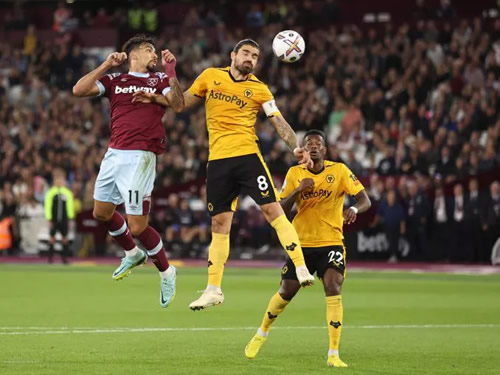 West Ham prepare move to sign £29m Wolves ace