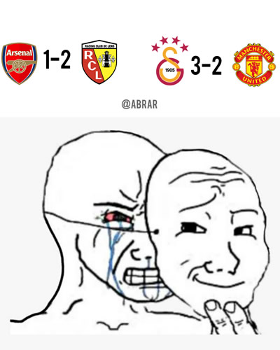 7M Daily Laugh - Man Utd & Arsenal in UCL