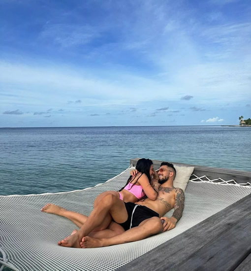 Man Utd flop marries gorgeous bikini babe WAG in surprise ceremony in the Maldives