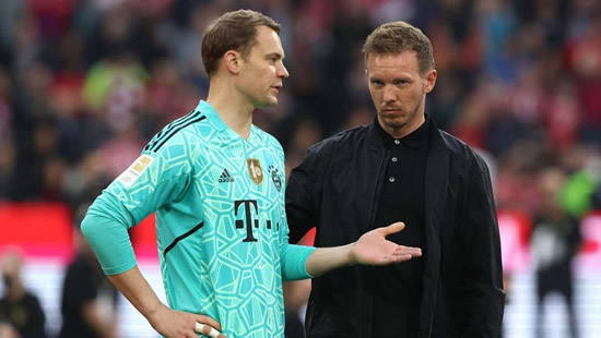 Manuel Neuer told he will not regain Germany captaincy when he returns from skiing injury after clashing with Julian Nagelsmann during Bayern Munich spell