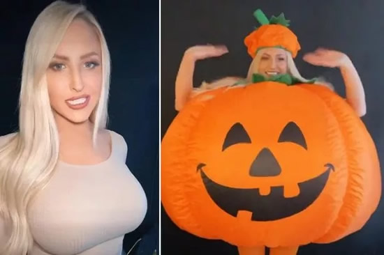 Emma Jones dons 'sexiest Halloween costume yet' as she jokes about 'dressing like a s**t'