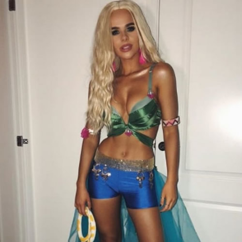 Sexiest Halloween outfits worn by WAGs – from kitty Wanda Nara to Sasha Attwood's Grease