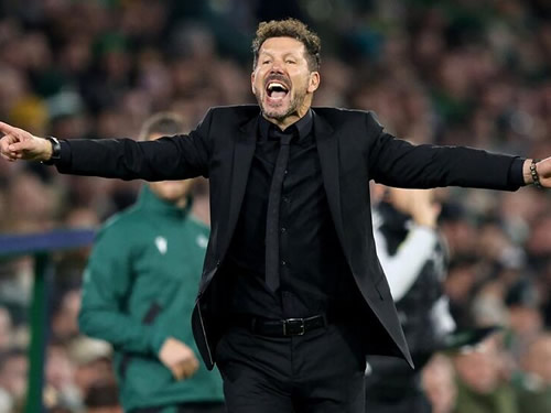 Diego Simeone has extended his contract with Atletico