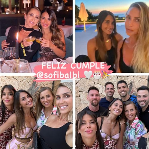 Lionel Messi’s wife Antonela Roccuzzo opens door to Luis Suarez’s Inter Miami transfer with cheeky message to his wife