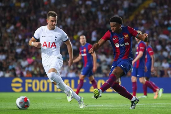 Tottenham risk losing midfielder to Barcelona after Gavi injury