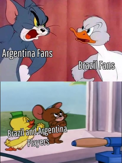 7M Daily Laugh - Argentina to top of the table !!