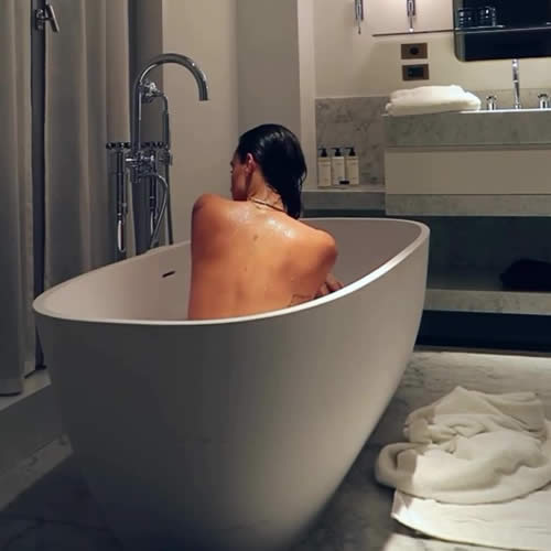 Chelsea legend’s daughter goes fully naked as she shares video filmed in bathroom that risks Instagram ban