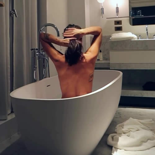 Chelsea legend’s daughter goes fully naked as she shares video filmed in bathroom that risks Instagram ban