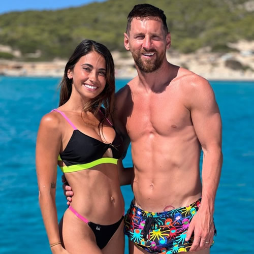 SHOW OF SUPPORT Lionel Messi did NOT cheat on wife Antonela Roccuzzo insists Cesc Fabregas’ partner after reports of marriage ‘crisis’