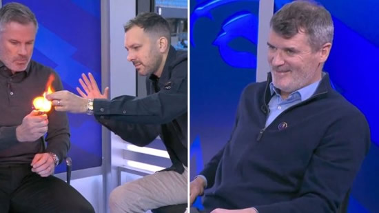 Sky Sports panel wowed by magician Dynamo on Super Sunday… but unimpressed Roy Keane responds with brutal line