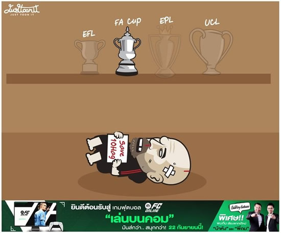 7M Daily Laugh - Man Utd last trophy