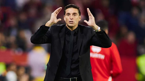 Sacked after 67 days! Sevilla fire Diego Alonso with two wins from 13 games after Mason Greenwood's Getafe crush them in La Liga