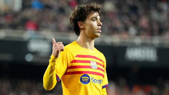 Another loan for Joao Felix? Portugal star set to stay at Barcelona as La Liga champions settle for temporary deal with Atletico Madrid