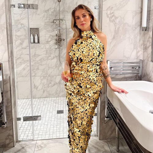 'I’M BLOWN AWAY' Premier League’s ‘hottest Wag’ goes braless in sparkly dress on 30th birthday as fans in meltdown over ‘Queen’