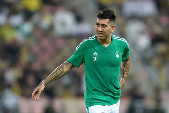 Roberto Firmino 'unhappy' at Saudi club and could reunite with Liverpool legend