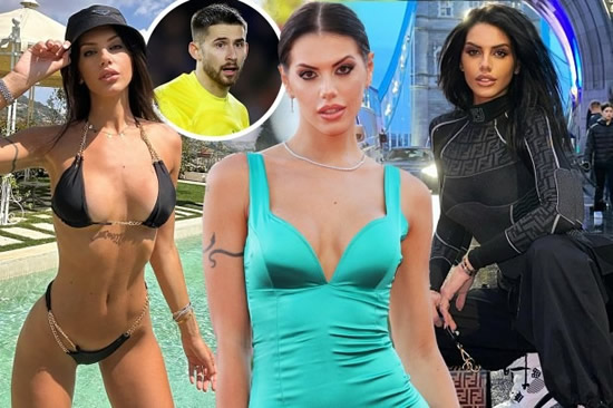 Tottenham keeper Vicario linked with stunning Big Brother star and model after she visits London for New Year's party