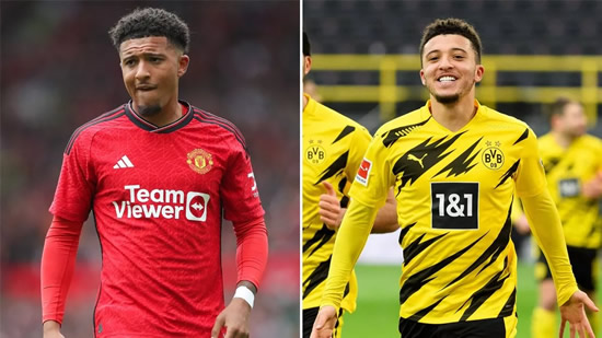Man Utd in talks with Borussia Dortmund to end Jadon Sancho's fall out nightmare