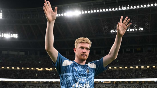 The next transfer bombshell?! Man City superstar Kevin De Bruyne to consider shock Saudi Arabia move in the summer